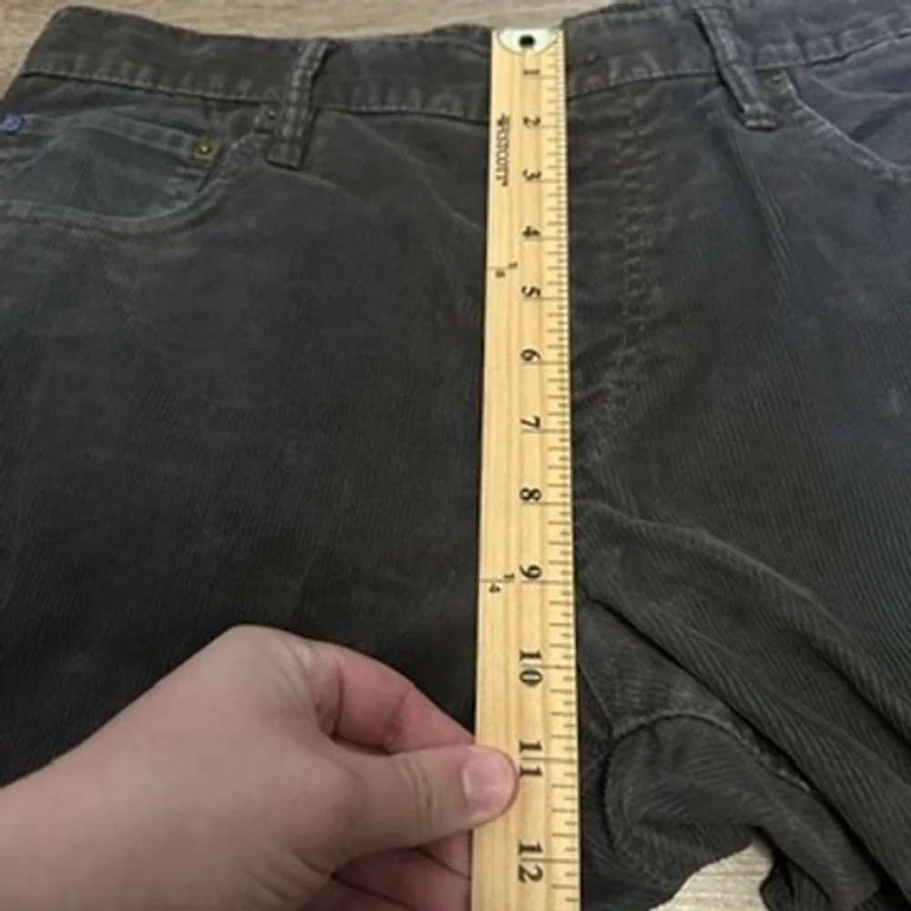 Gap 1969 Mens Straight Corduroy Pants Charcoal Gray 34x32 HOL11 308353